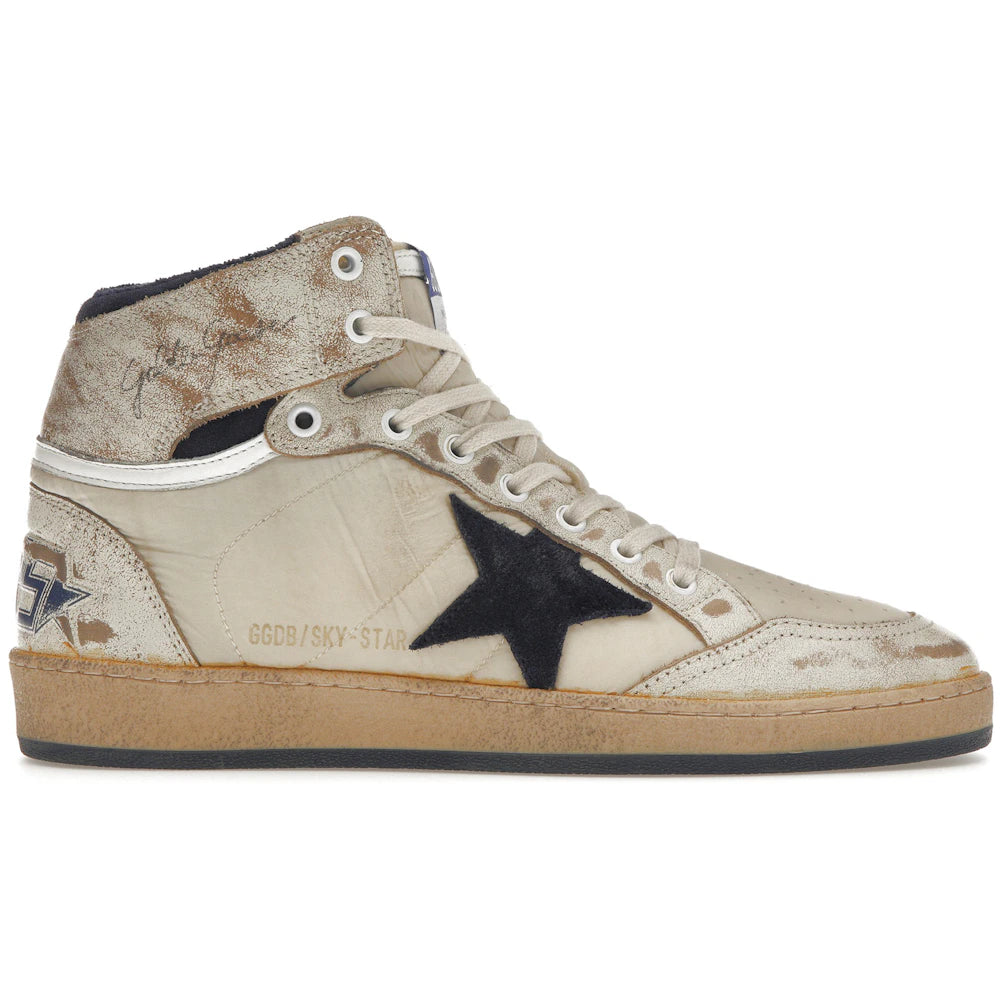 Golden Goose Sky-Star White Dark Blue
