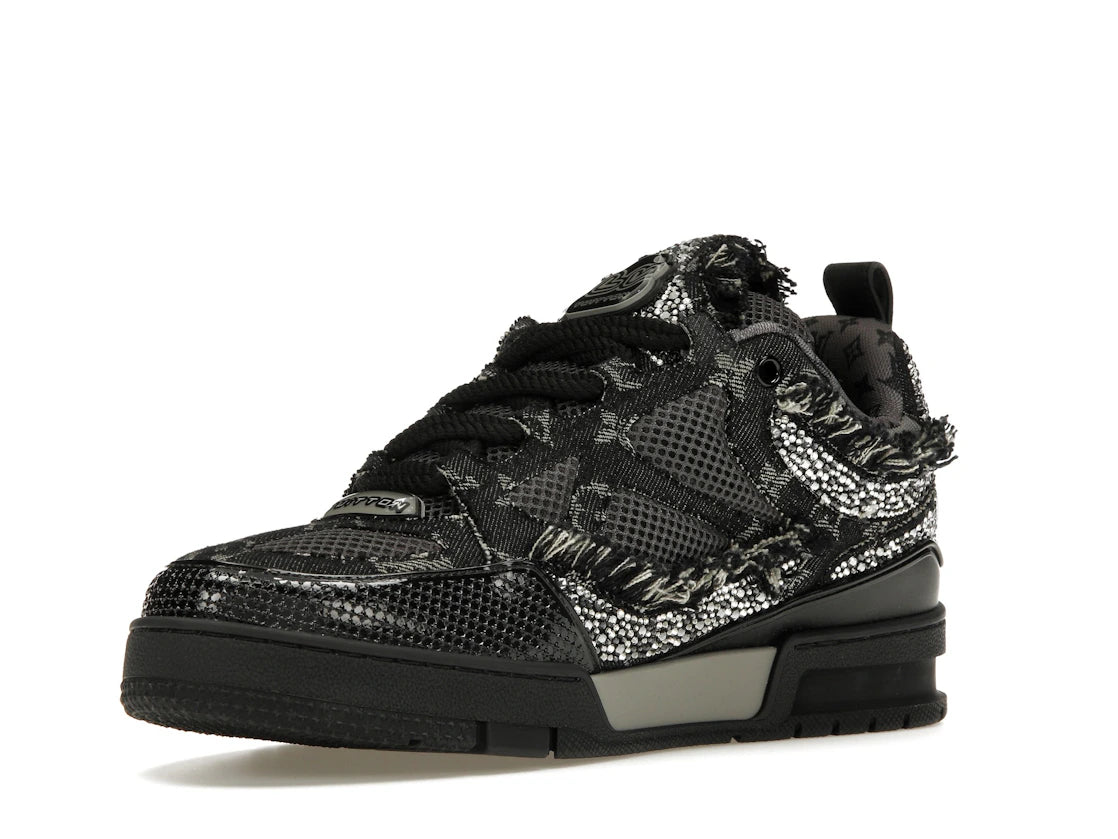 Louis Vuitton Skate Trainer Black Swarovski Monogran