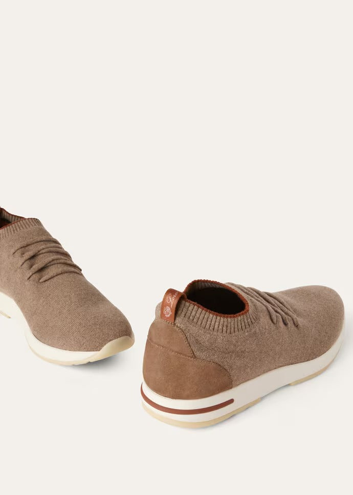 Loro 360 LP Flexy Walk Sneaker Grain Brown Melange (D0H3)