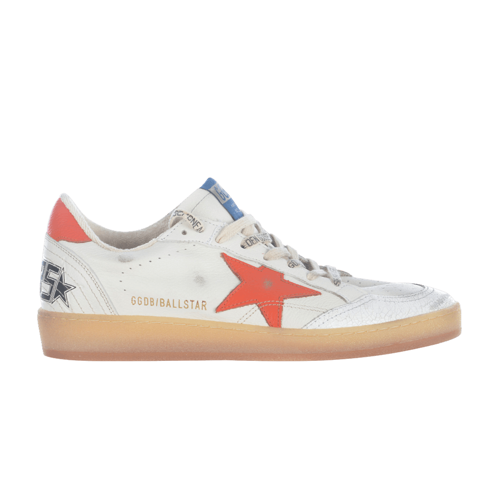 Golden Goose Ball Star 'White Orange'