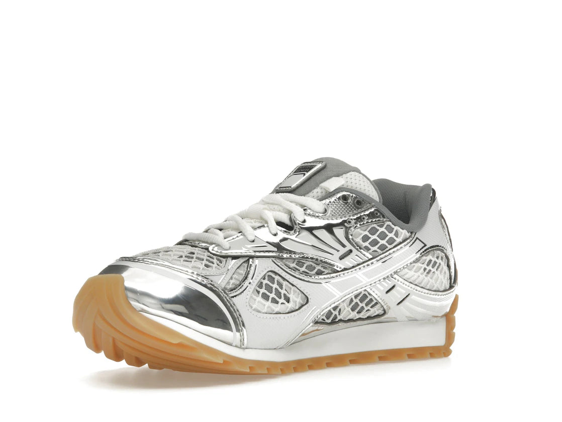 Bottega Veneta Orbit Silver White (Women's)