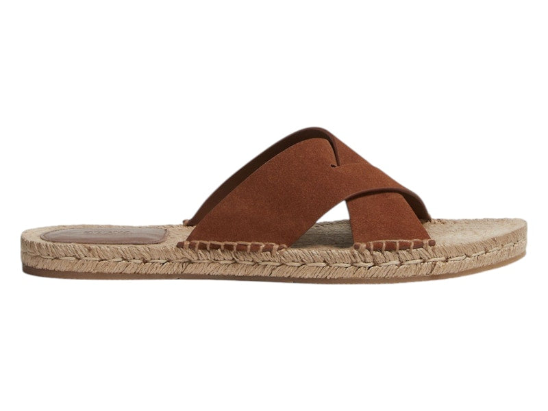 Zegna Suede Espadrille Sandals