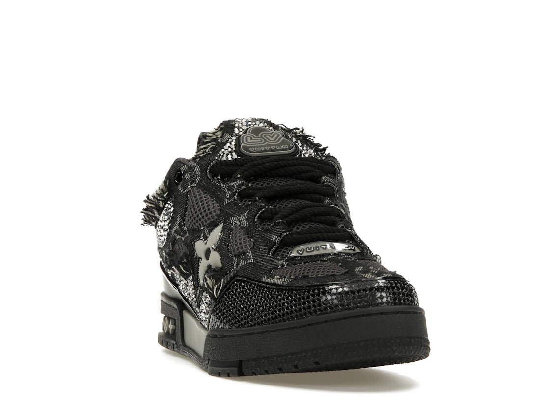 Louis Vuitton Skate Trainer Black Swarovski Monogran