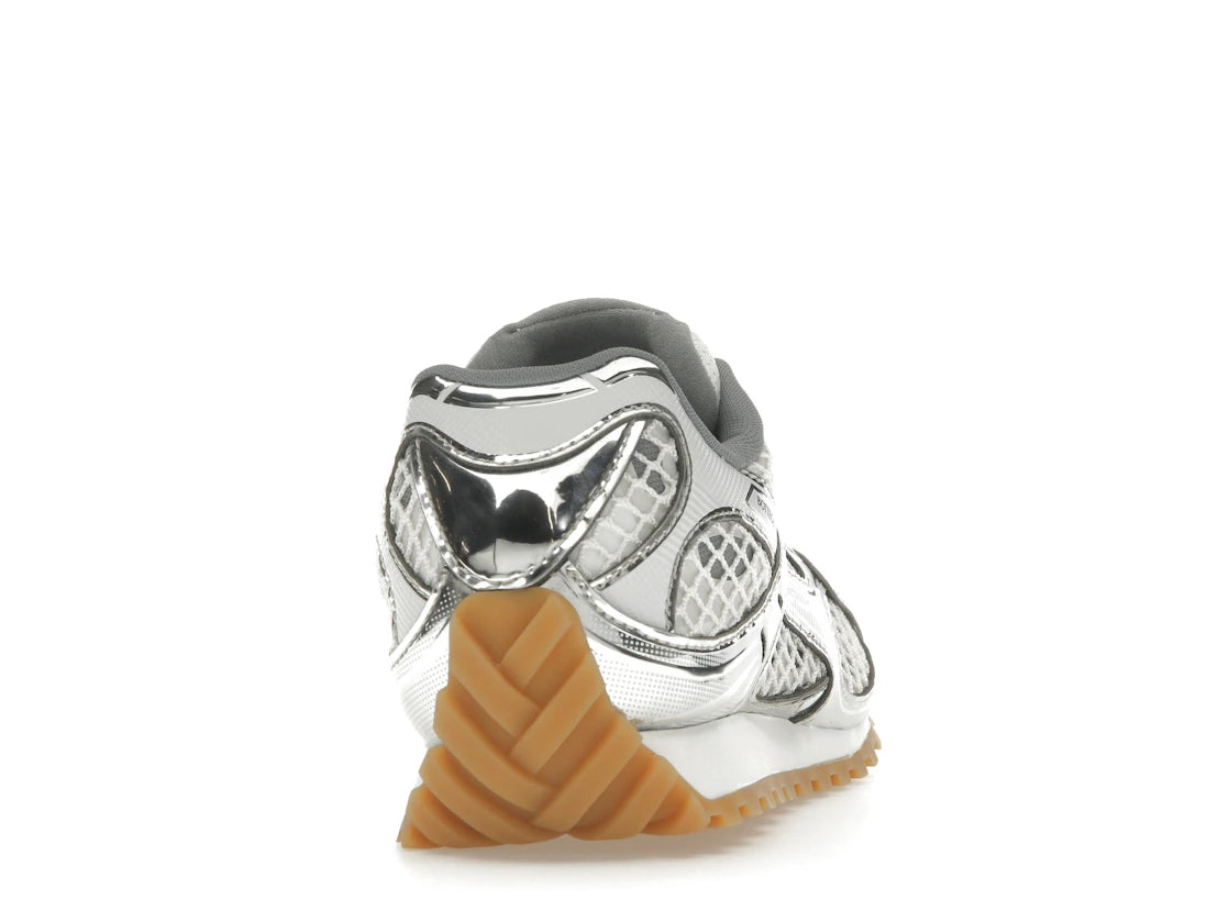 Bottega Veneta Orbit Silver White