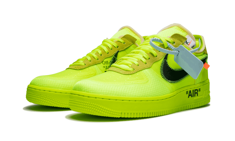 Off-White x Nike Air Force 1 'Volt'