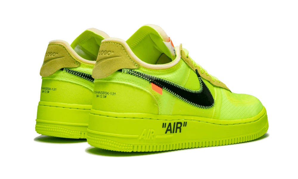 Off-White x Nike Air Force 1 'Volt'