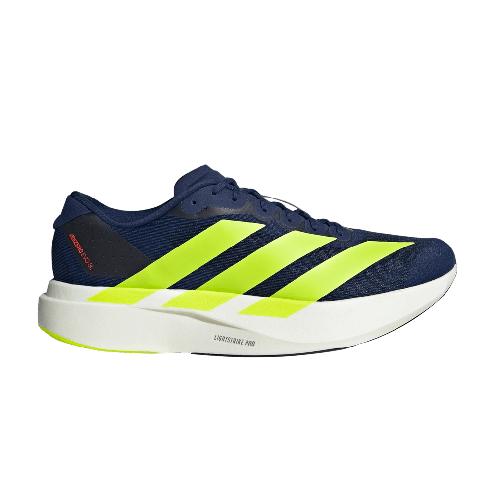 Adizero Evo SL 'Dark Blue Solar Slime'