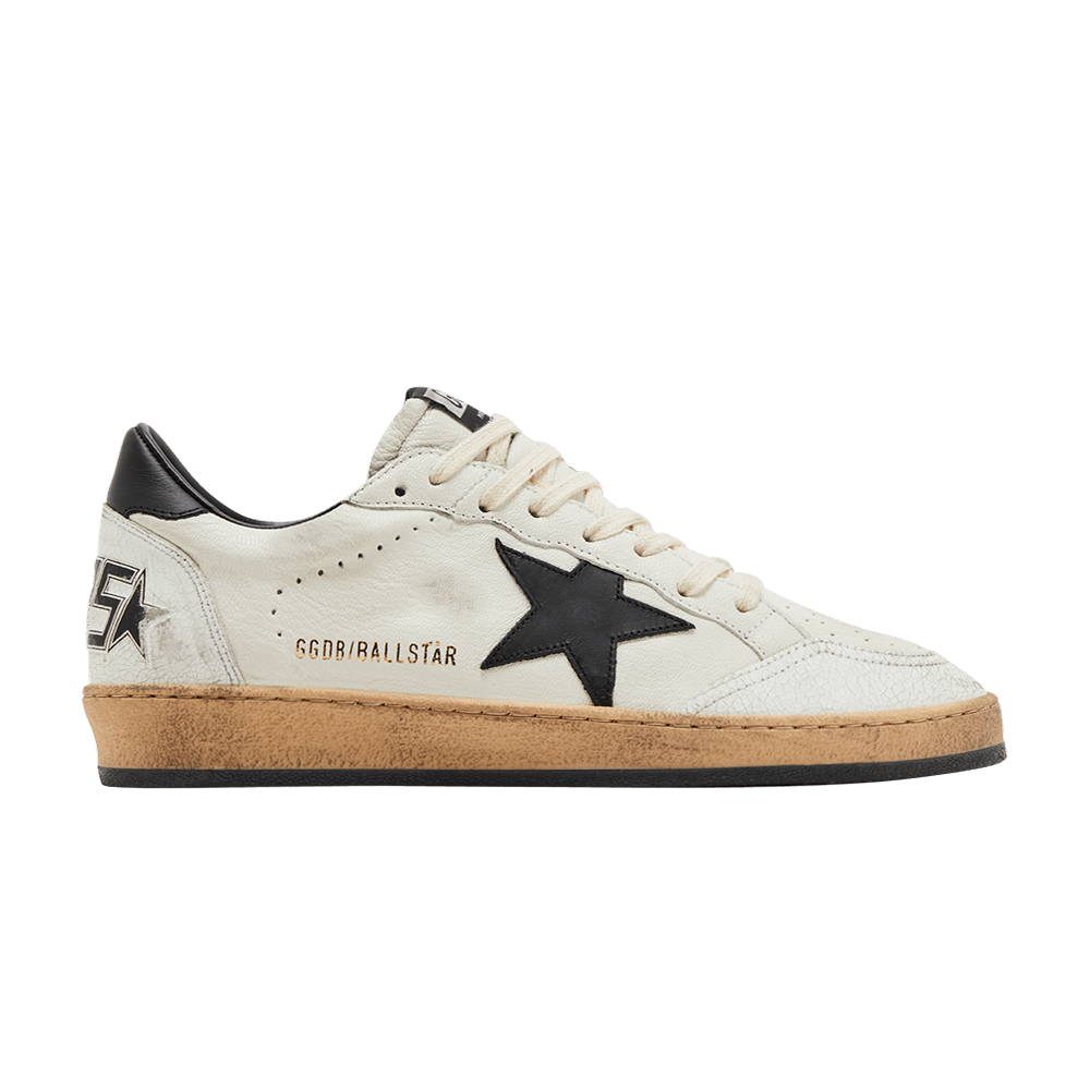 Golden Goose Ball Star 'White Black'