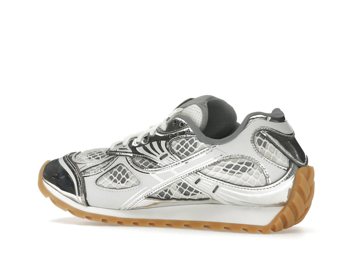 Bottega Veneta Orbit Silver White (Women's)