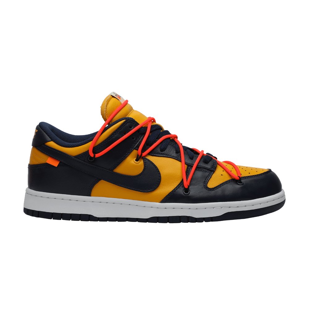 Nike Dunk Low Off-White University Gold Midnight Navy