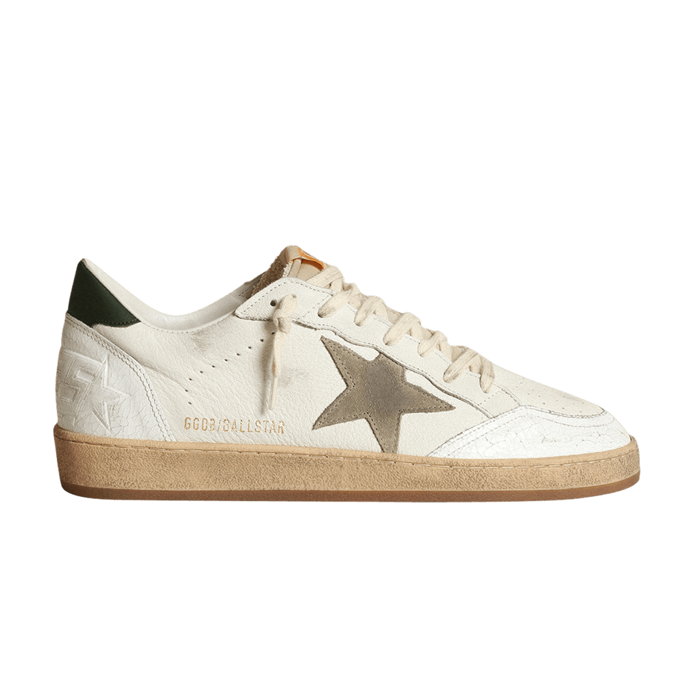 Golden Goose Ball Star 'White Dove Grey Green'