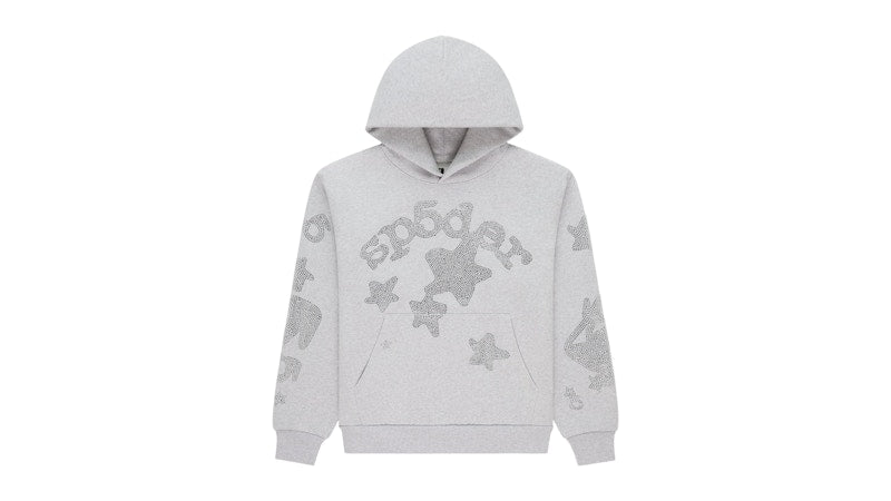 Sp5der Rhinestone Beluga Hoodie