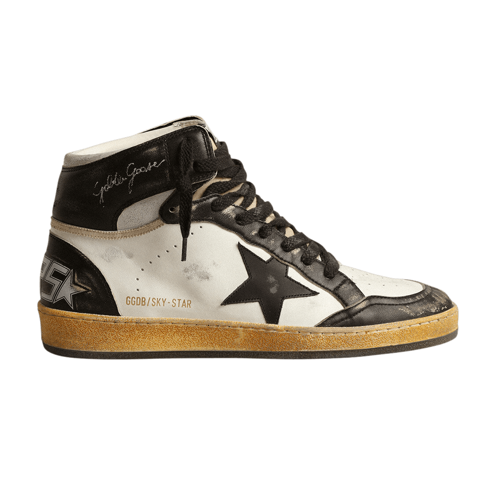 Golden Goose Sky Star High 'Black White Ice'