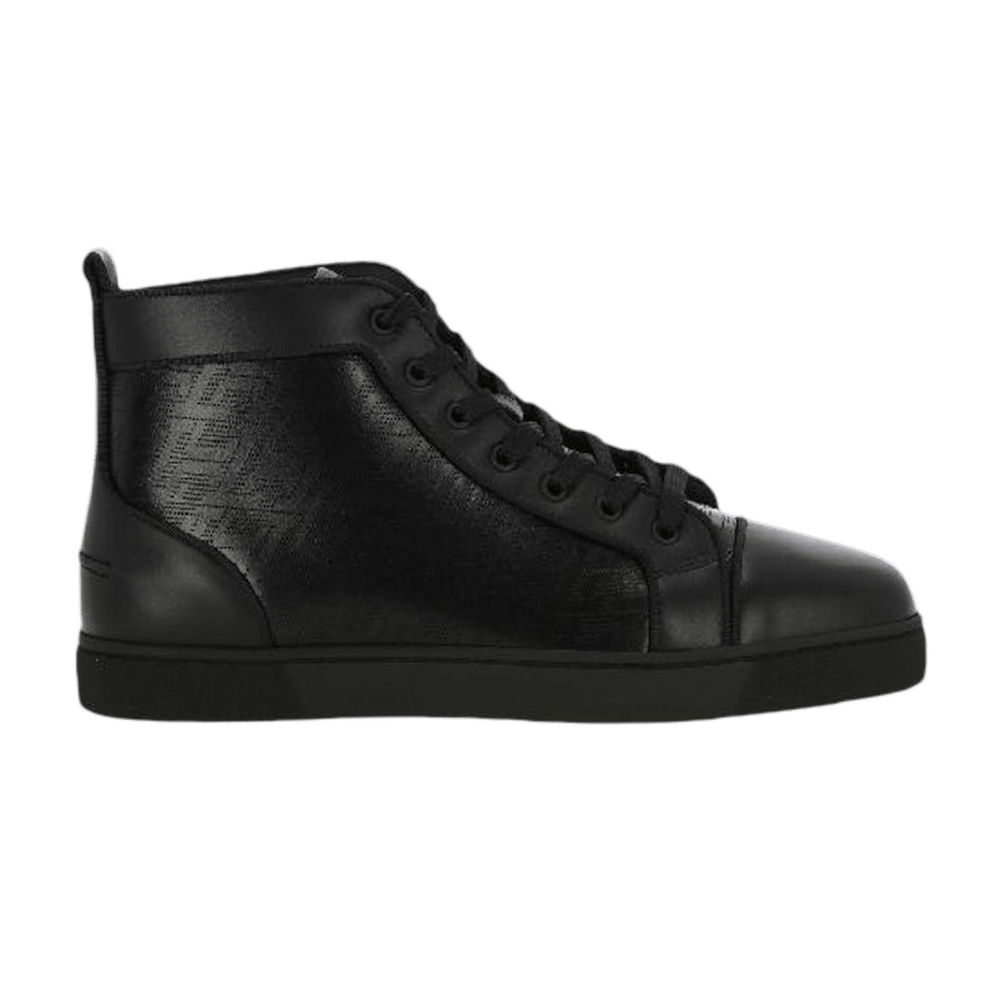 Christian Louboutin Louis Orlato Flat 'CL Pattern - Black'