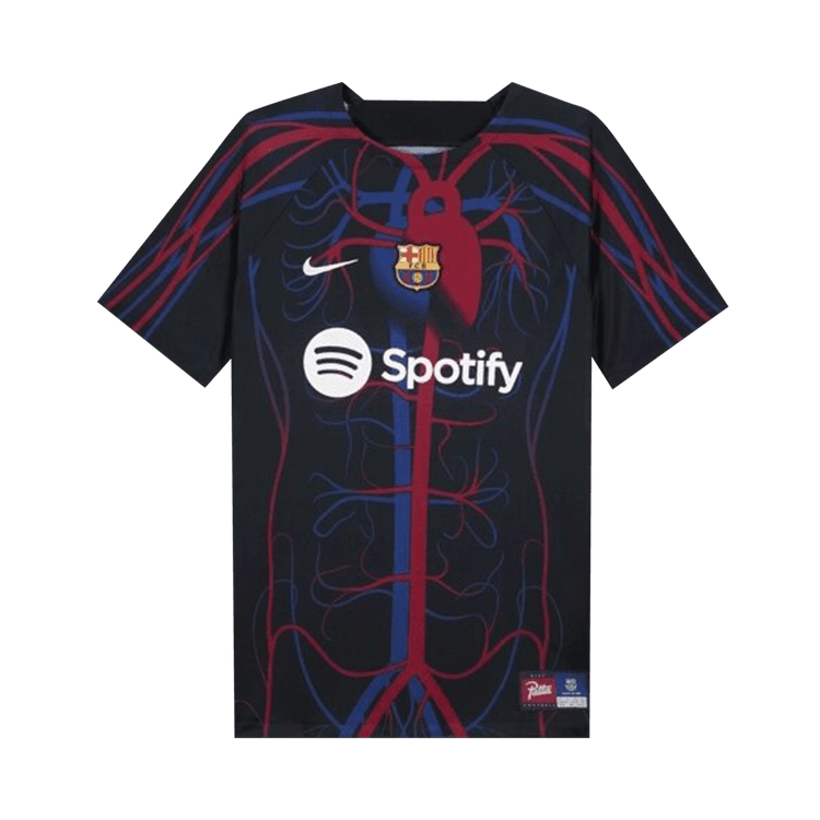 Nike FC Barcelona x Patta Dri-FIT Short-Sleeve Soccer Top 'Black'