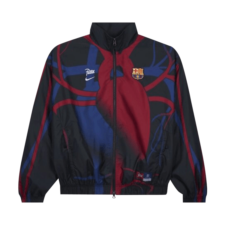 Nike FC Barcelona x Patta Track Jacket 'Black'