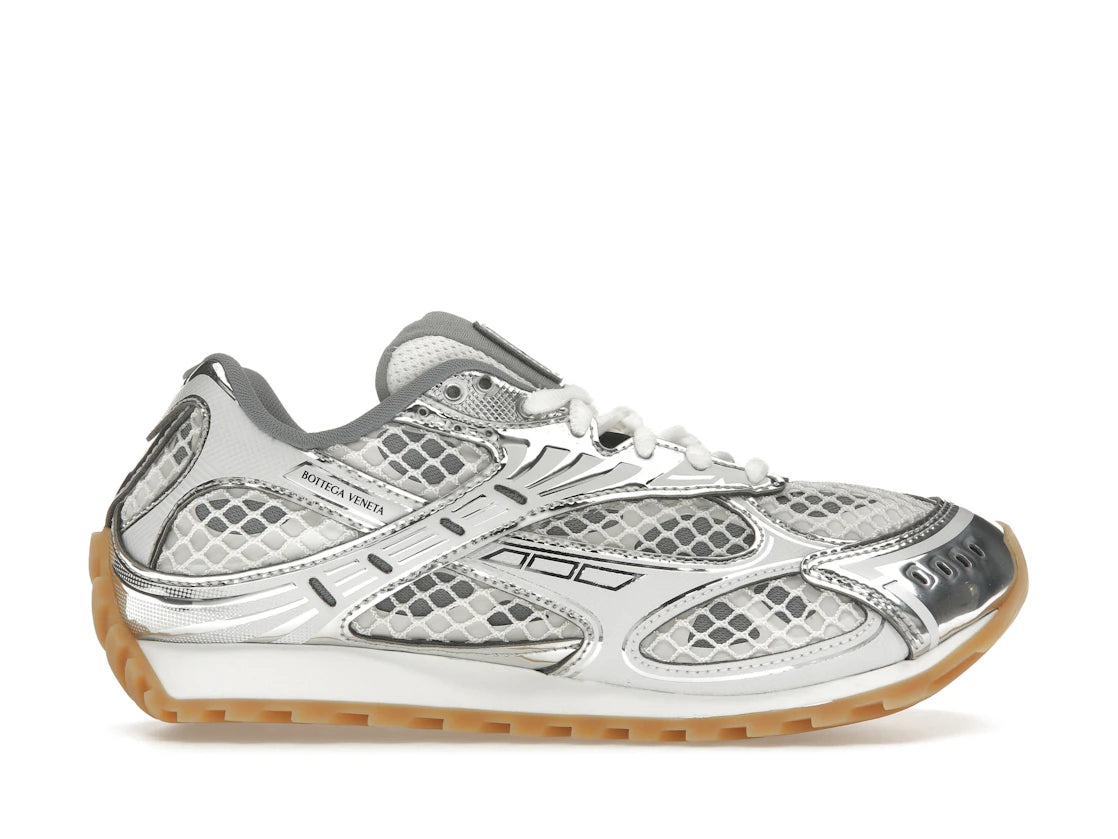 Bottega Veneta Orbit Silver White (Women's)