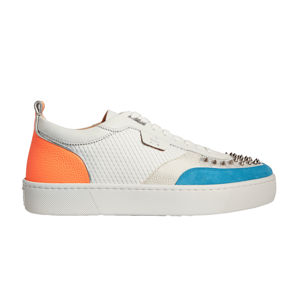 Christian Louboutin Happyrui Spikes Flat 'Tech Waves'
