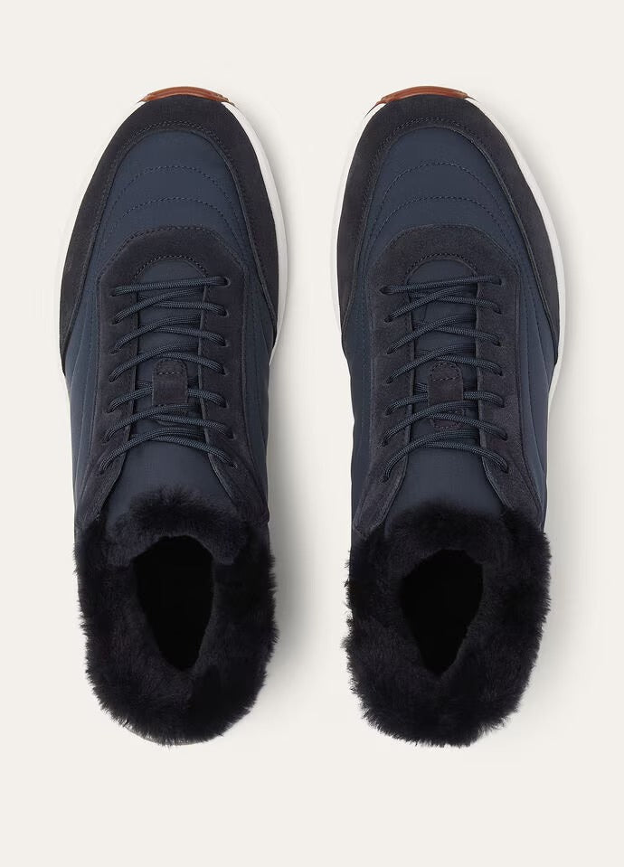 Week End Walk Sneaker Navy Blue (W000)