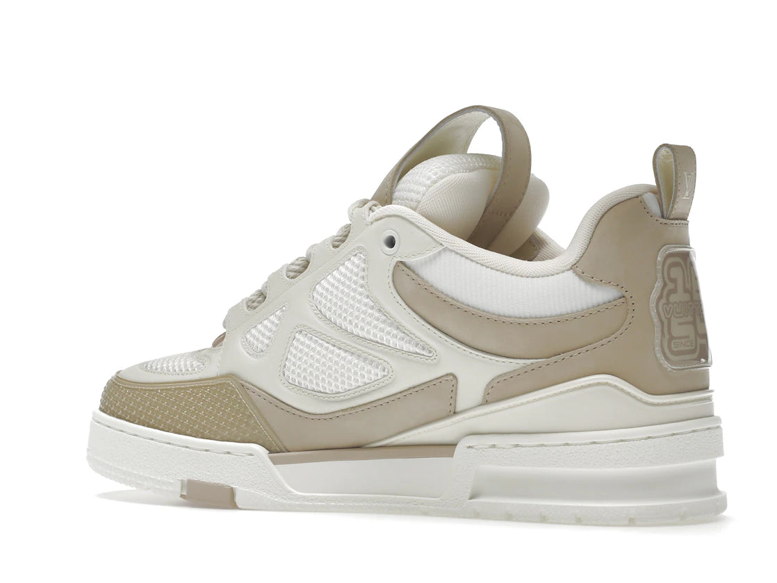 Louis Vuitton LV Skate Sneaker Beige White