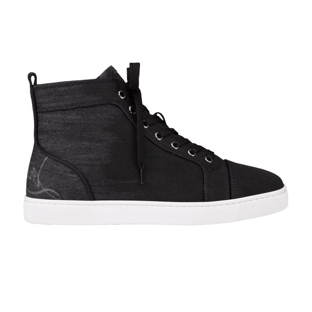 Christian Louboutin Fun Louis High 'Black Denim'