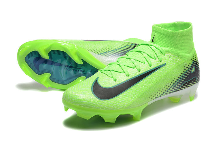Nike AIR Zoom Mercurial Superfly 10 Elite High-Top Green