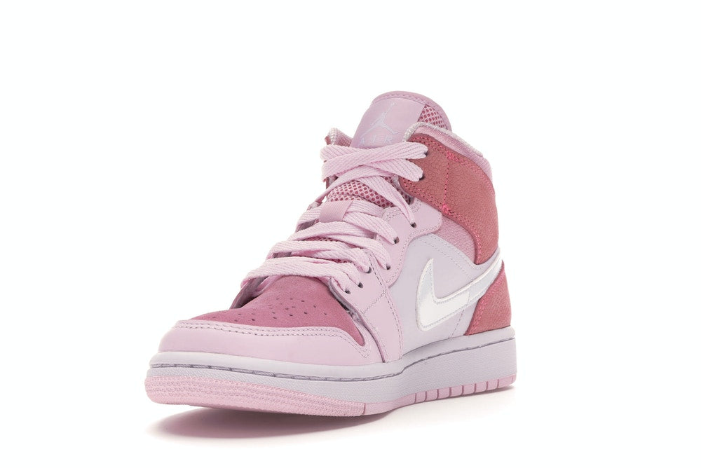 Air Jordan 1 Mid Digital Pink