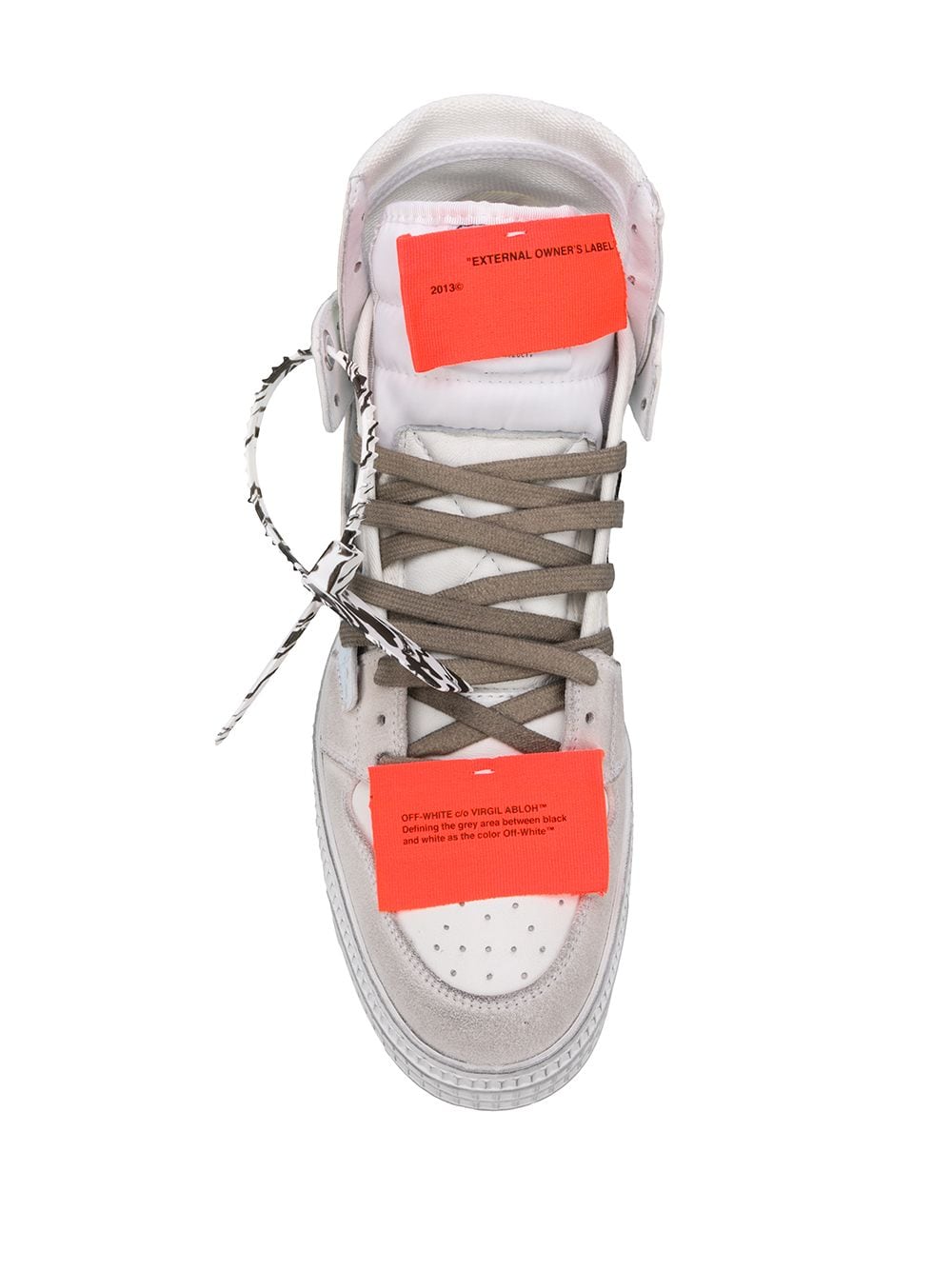 Off-Court high-top Blue Grey