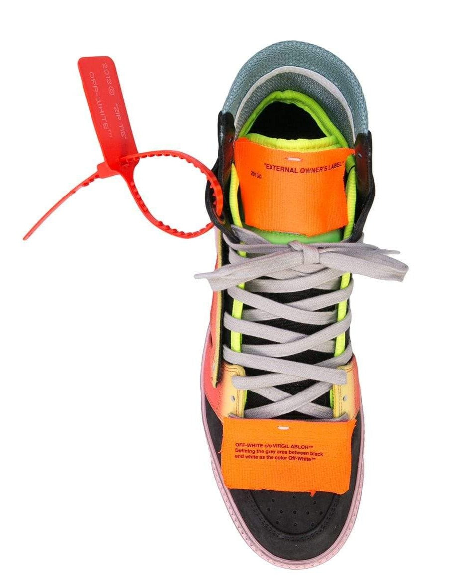 Off Court security tag sneakers