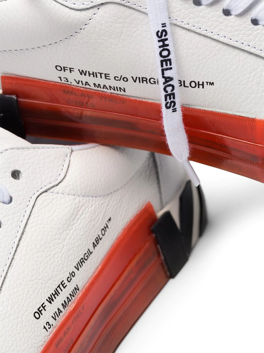Off-White Vulcanized low-top White