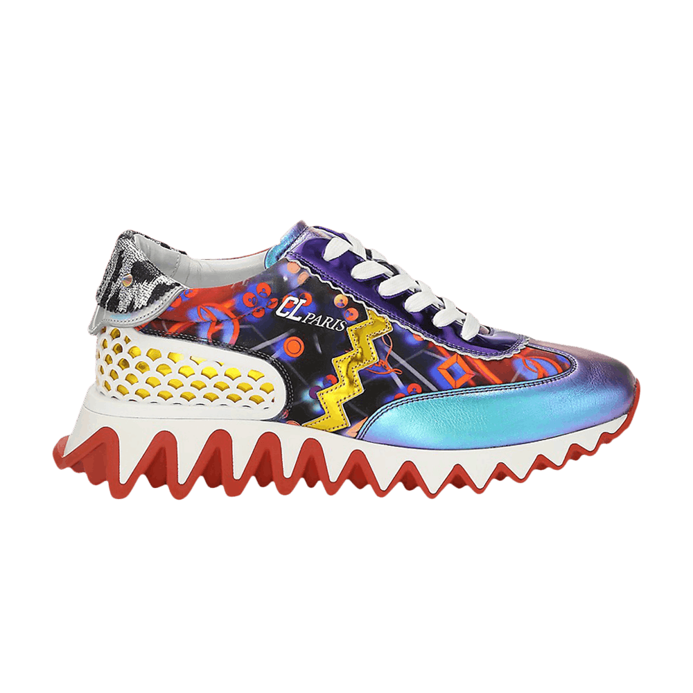Christian Louboutin Loubishark Flat 'Mixed Print'
