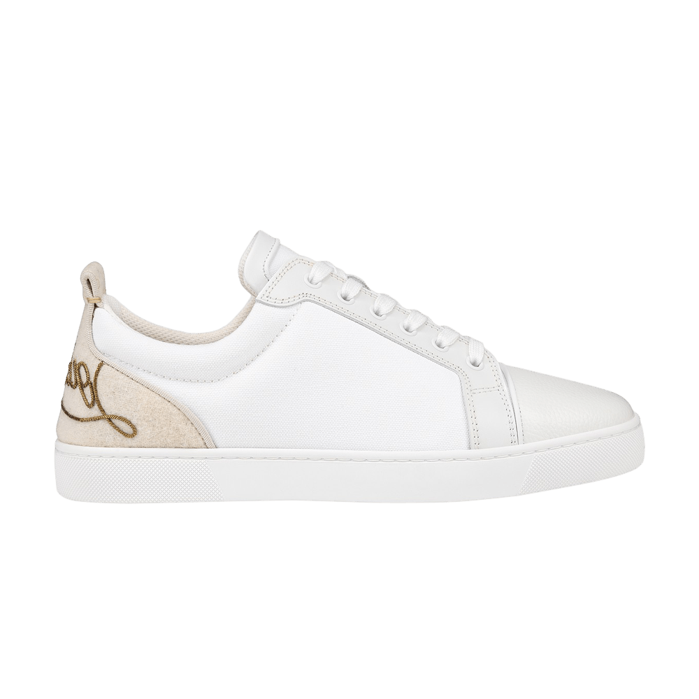 Christian Louboutin Fun Louis Junior 'White Canvas'